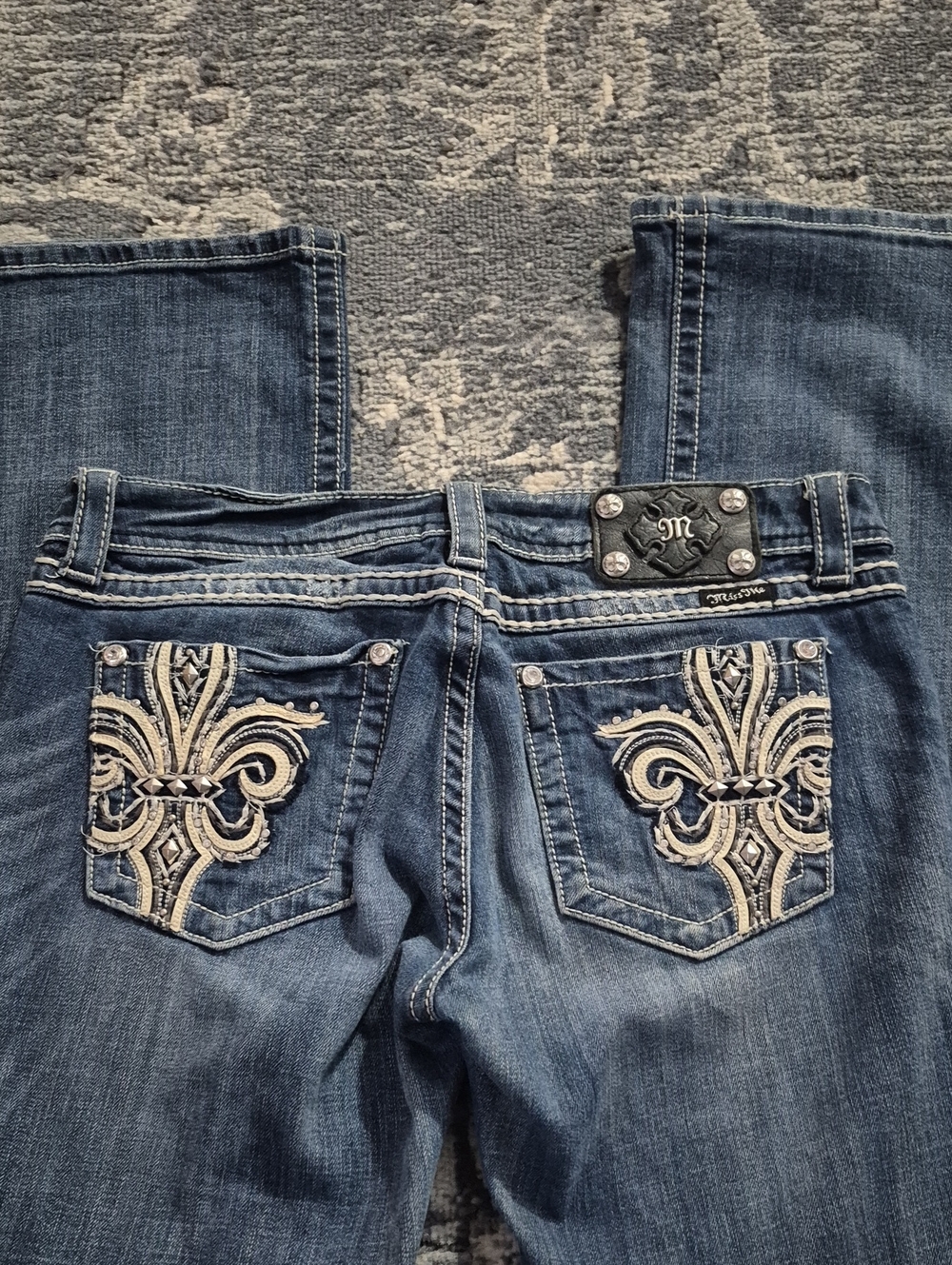 Miss Me Bootcut 31 Fleur De Lis